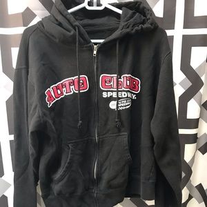 Black hoodie jacket